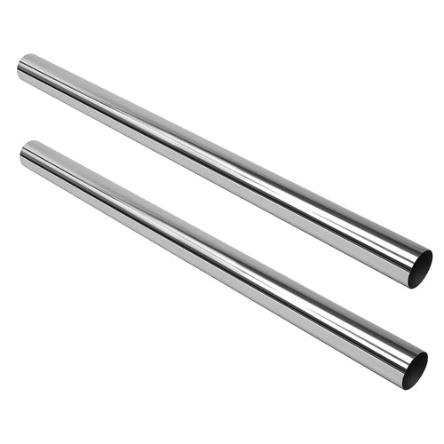 304 Stainless Steel Exhaust Tubing – 1.6mm Wall, Mirror Finish (1 Meter Lengths)