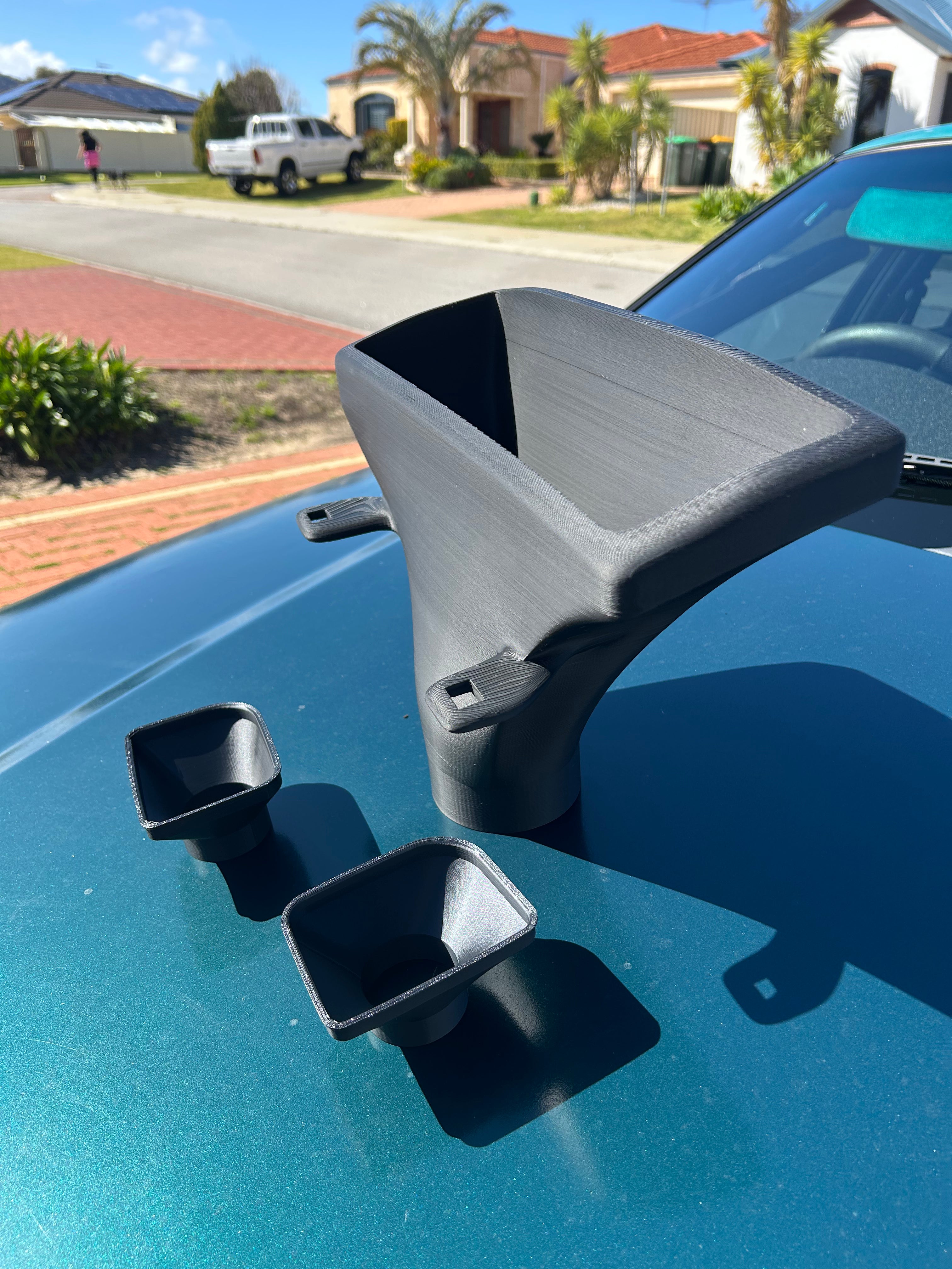 BMW E36 Headlight Turbo Air Intake Duct