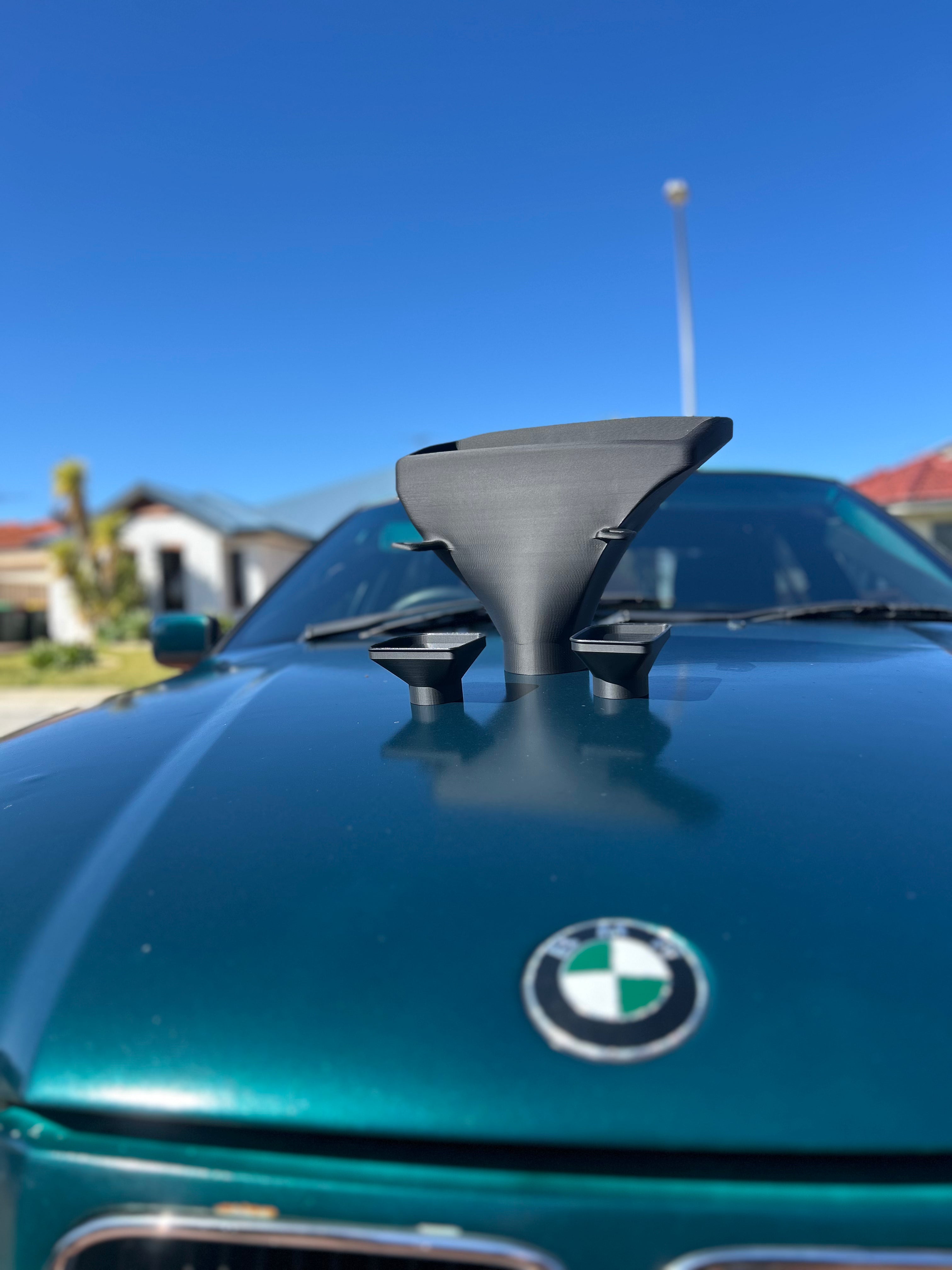 BMW E36 Headlight Turbo Air Intake Duct