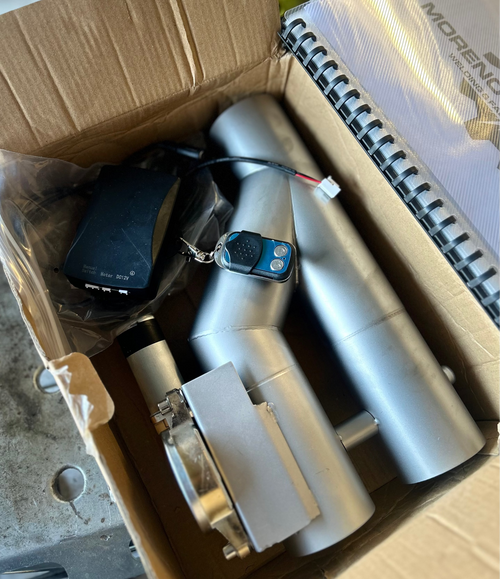 3-Inch Valved Exhaust Muffler – Switchable Loud/Quiet Mode